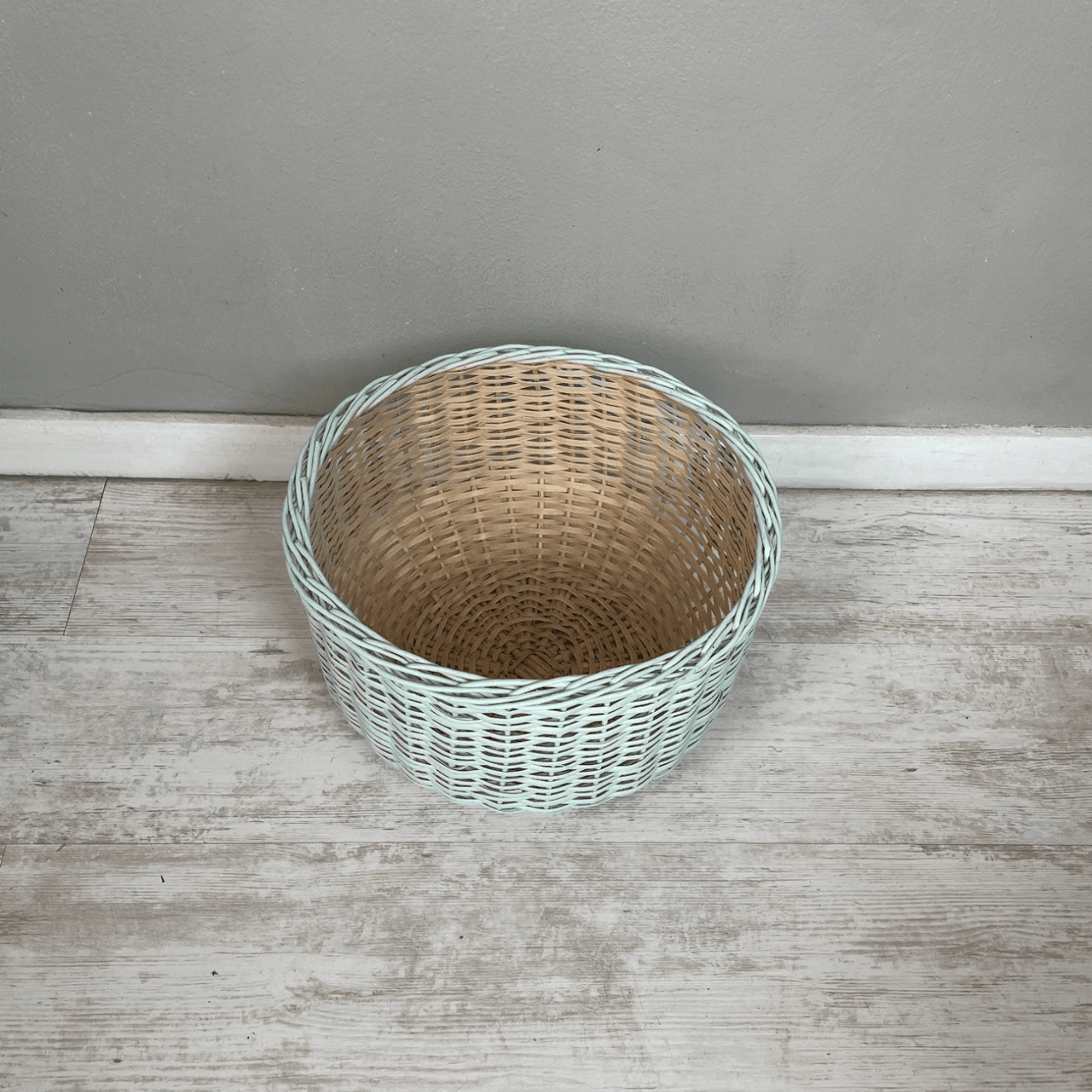 Canasto 34x20 menta - micanastodemimbre