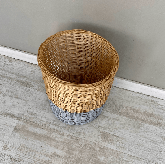 Canasto 34x40 franja color - micanastodemimbre