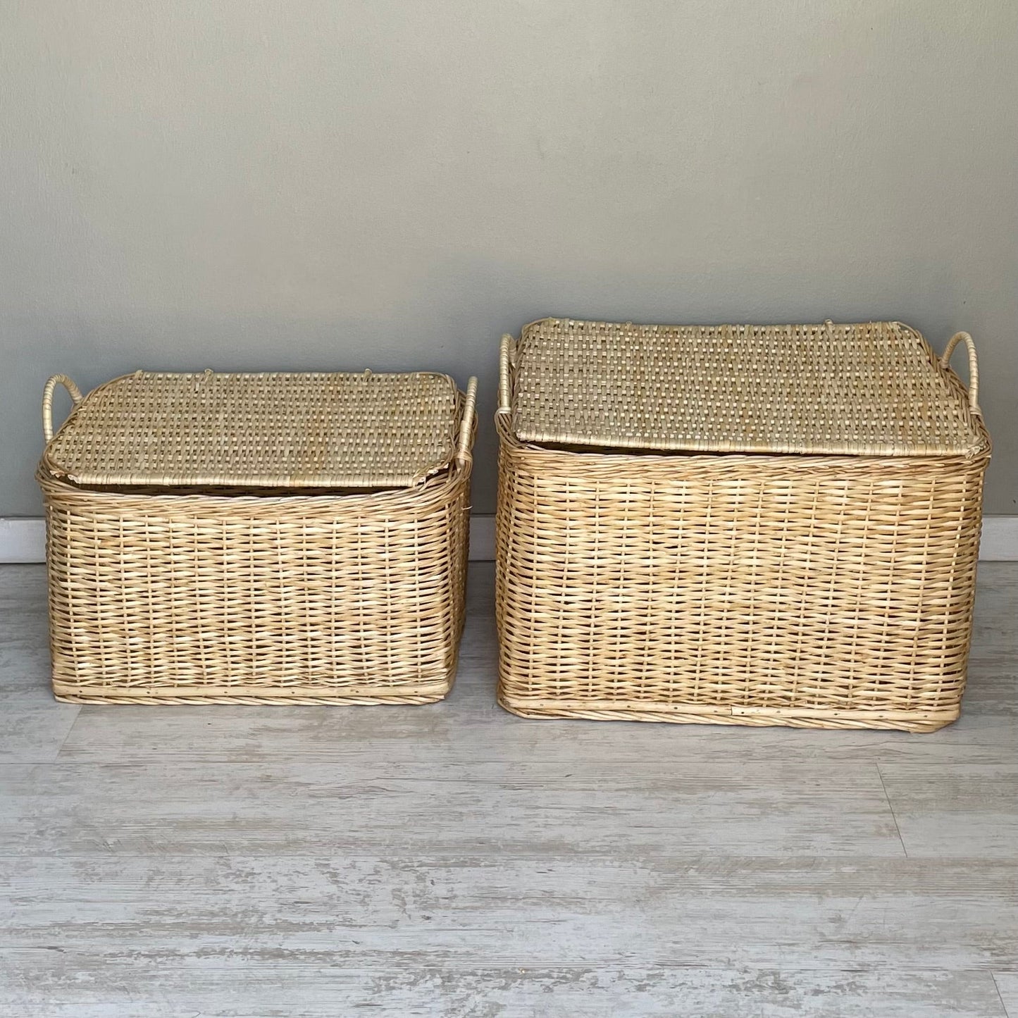 Canasto rectangular con tapa M - micanastodemimbre