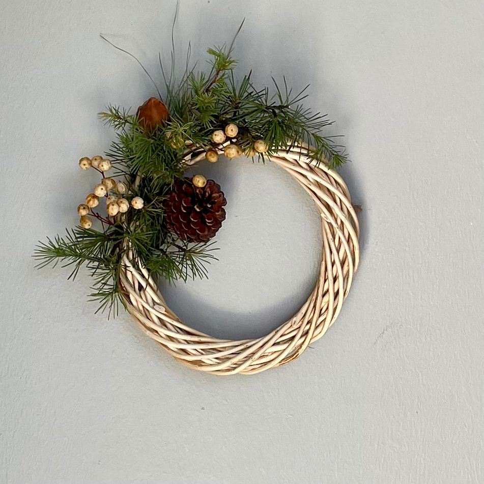 Corona Navideña Piña - micanastodemimbre