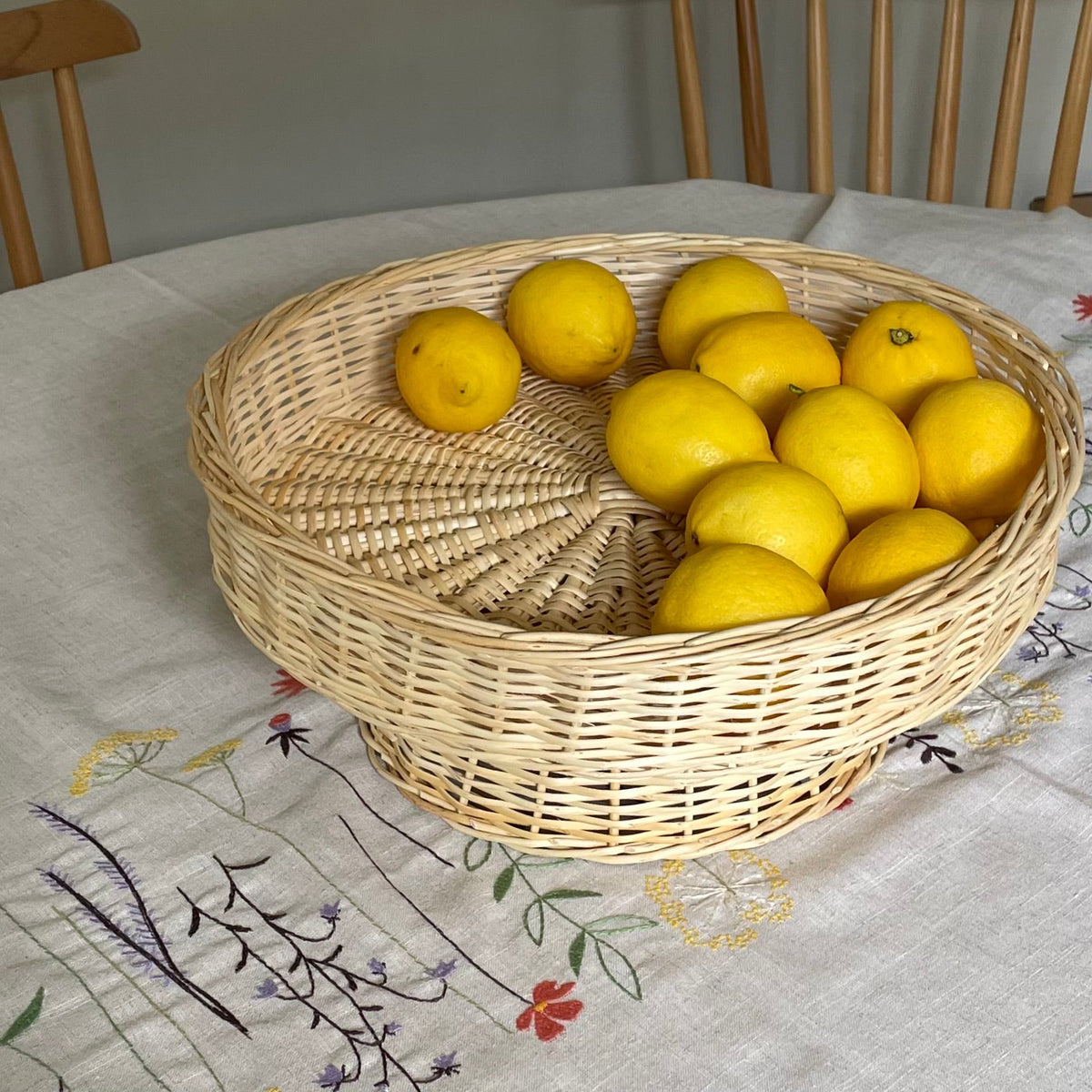 Frutero mimbre blanco - micanastodemimbre