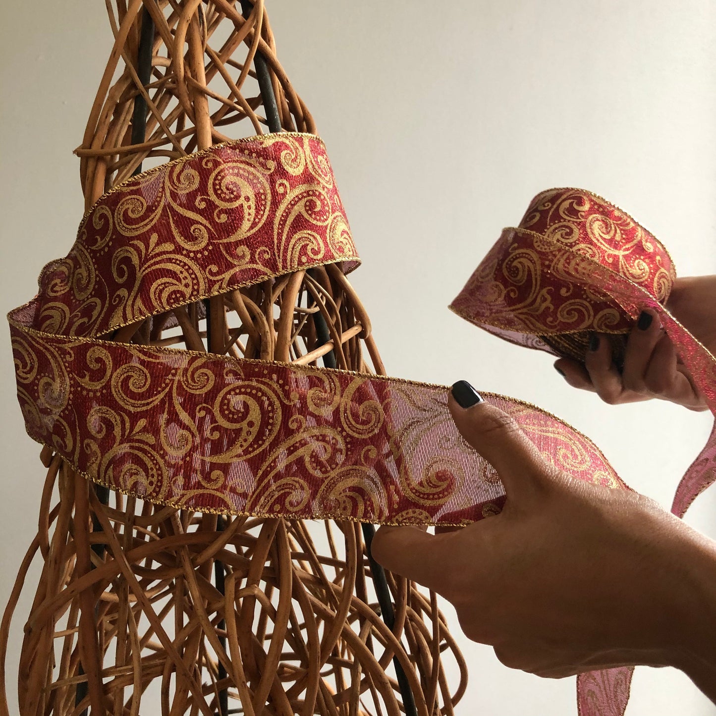 Pino Navidad mimbre cocido - micanastodemimbre