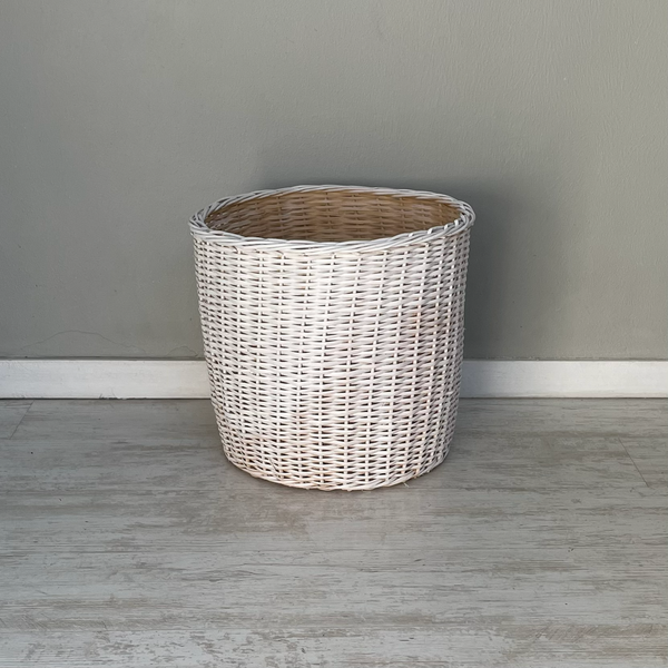 Canasto 40x40 blanco