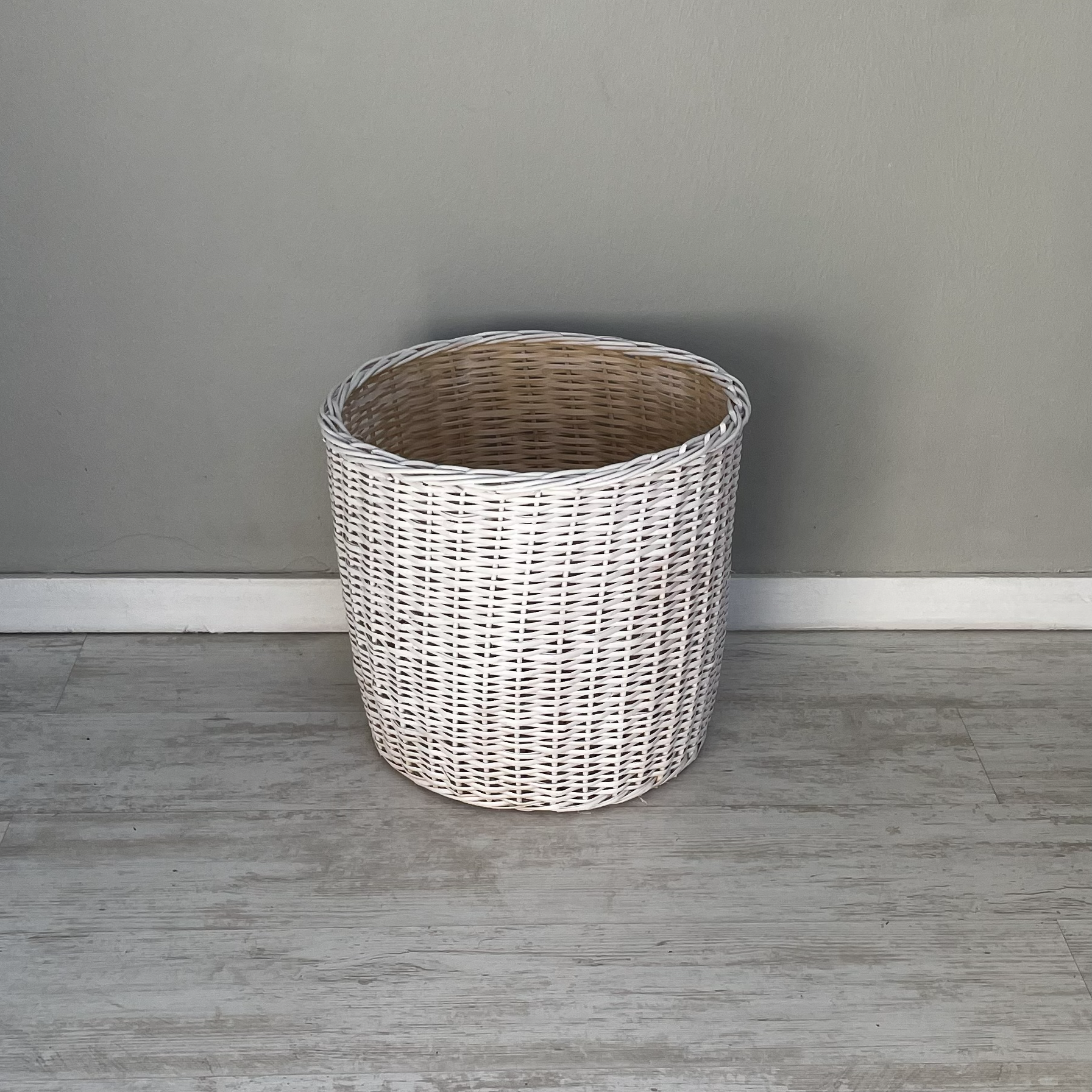 Canasto 40x40 blanco
