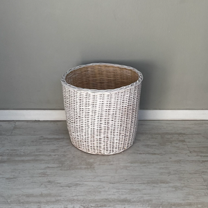 Canasto 40x40 blanco