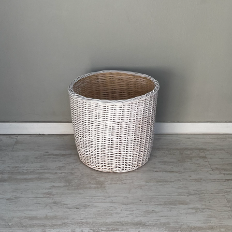 Canasto 40x40 blanco