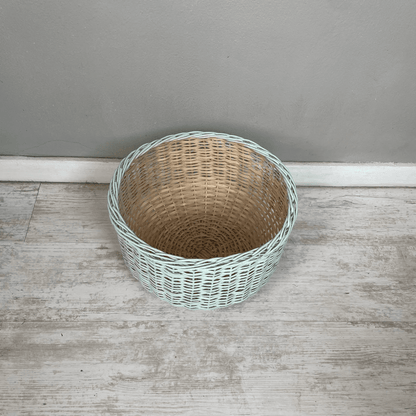 Canasto 34x20 menta - micanastodemimbre