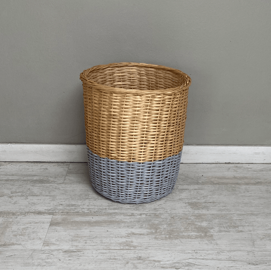 Canasto 34x40 franja color - micanastodemimbre