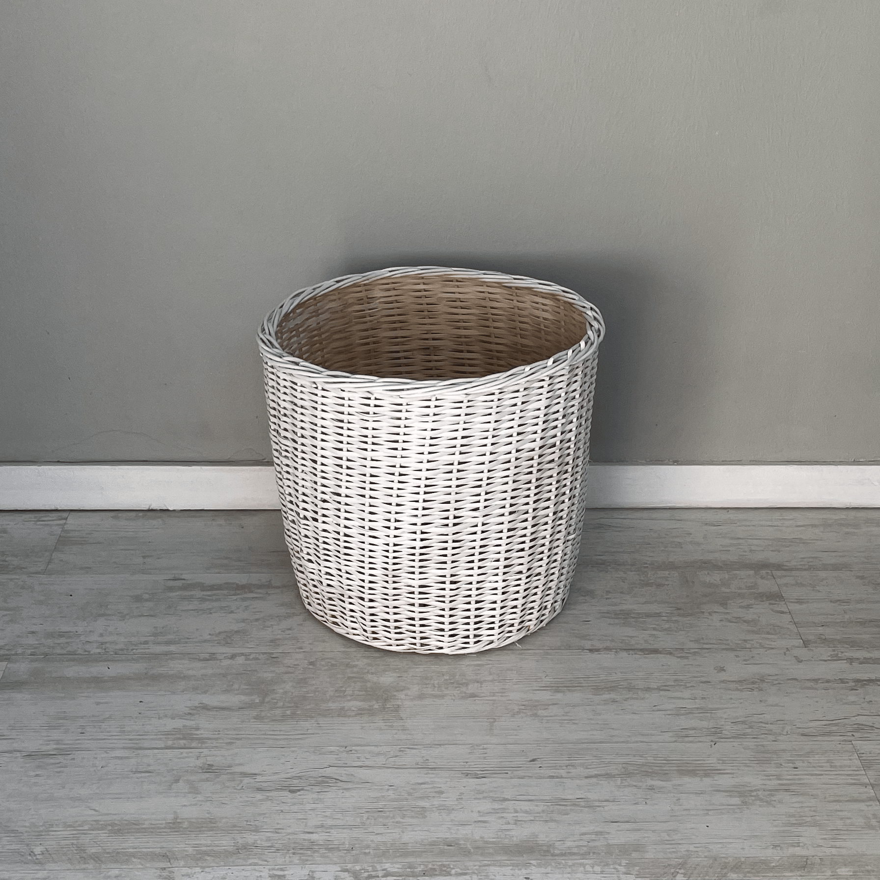 Canasto 40x40 blanco - micanastodemimbre