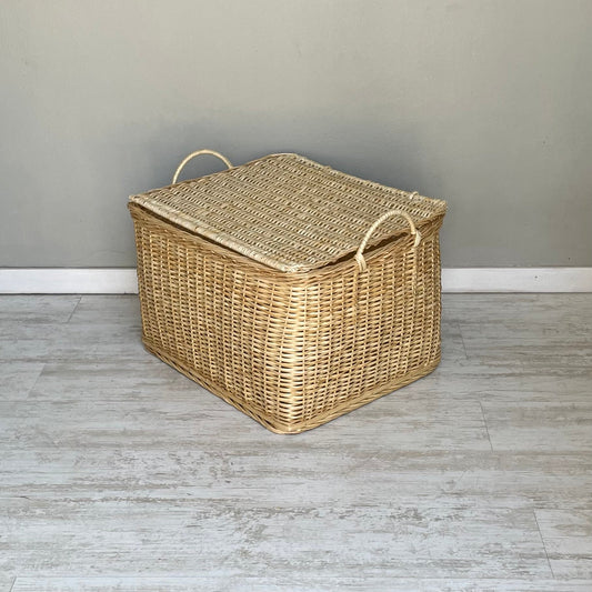 Canasto rectangular con tapa L - micanastodemimbre