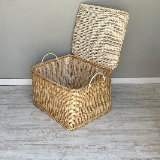 Canasto rectangular con tapa L - micanastodemimbre