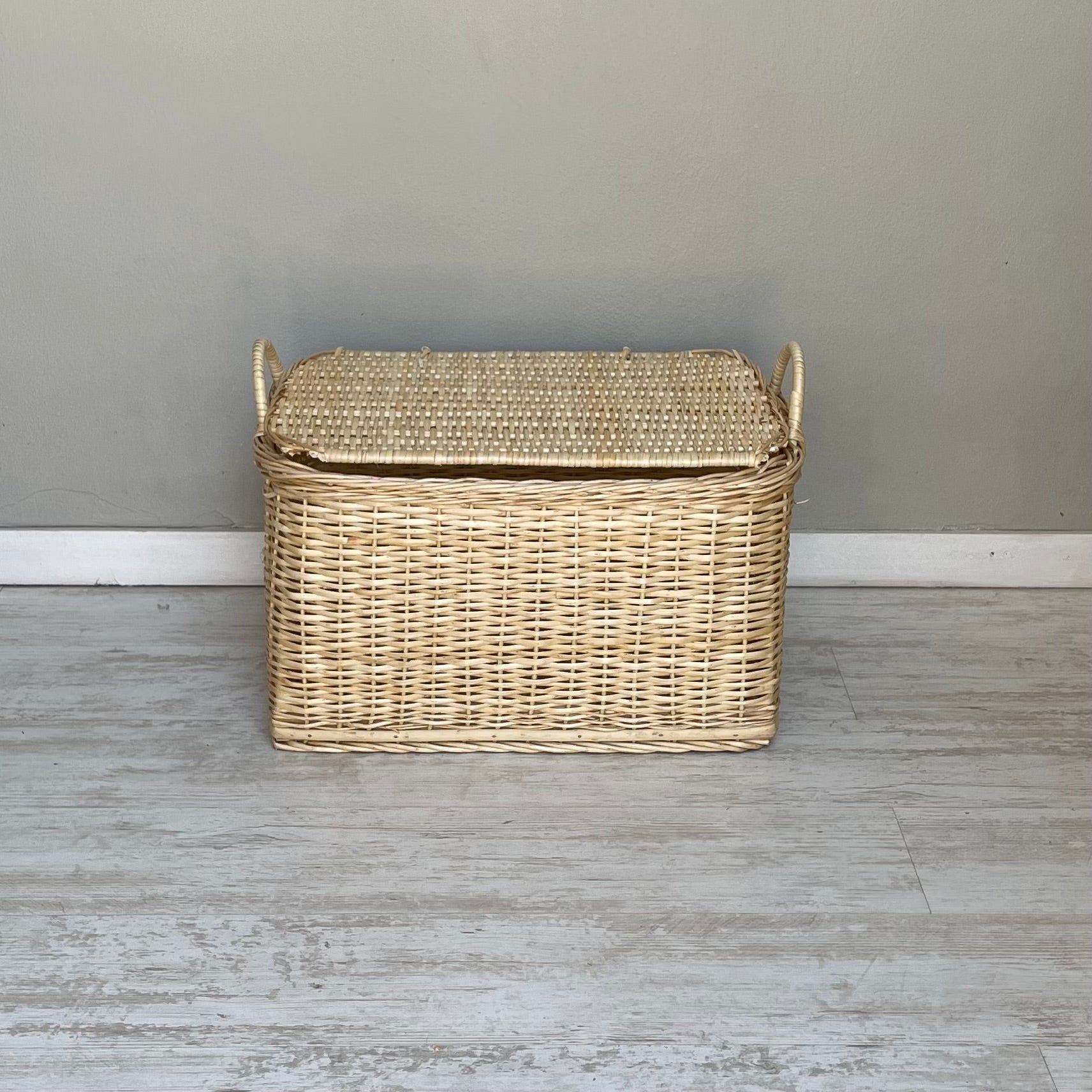 Canasto rectangular con tapa M - micanastodemimbre