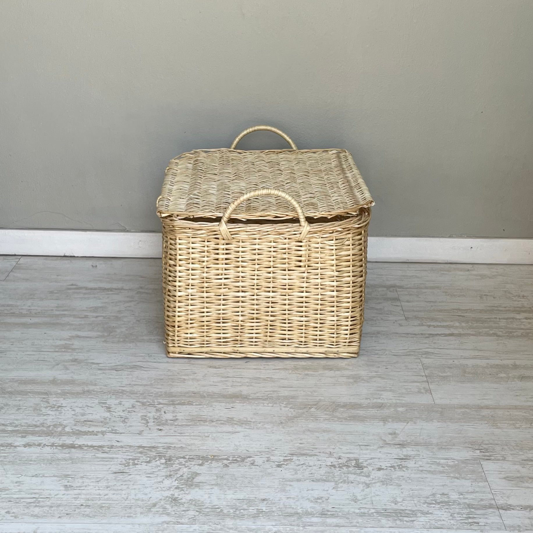 Canasto rectangular con tapa M - micanastodemimbre