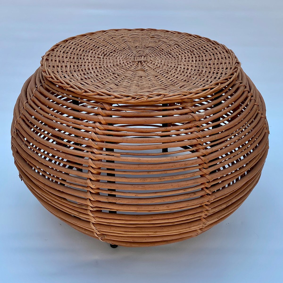 Mesa tipo pouf varilla (Mediana) - A PEDIDO - micanastodemimbre