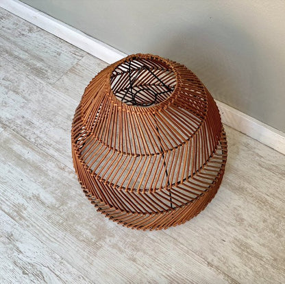 Pantalla varilla mimbre cocido - micanastodemimbre