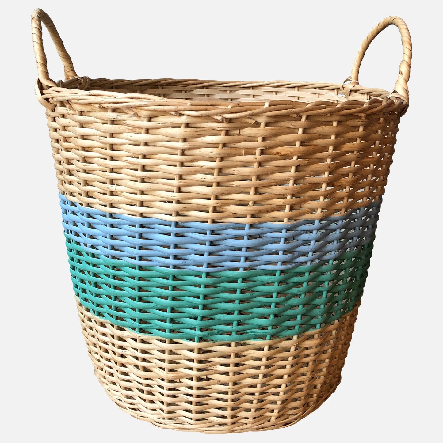 Canasto 48x40 doble franja color a elección