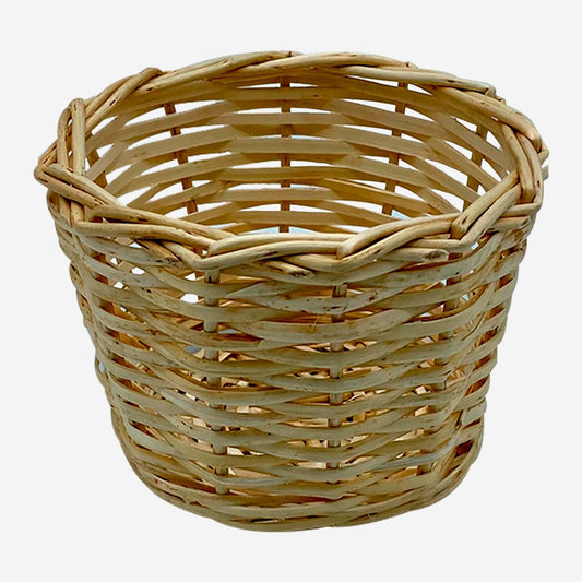 Mini (mini) basket mimbre blanco
